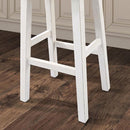 Biasca 29" Stool (2/CTN) White, Brown, & Black