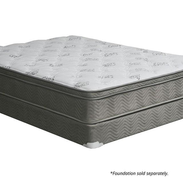 ALEKSA White, Gray 11" Euro Top Mattress, Full image