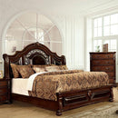 Flandreau Brown Cherry/Espresso Cal.King, E.King & Queen Bed