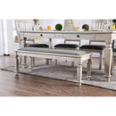Georgia 6 Pc Dining Table Set with Bench
