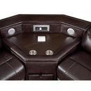 Glasgow Sectional Brown