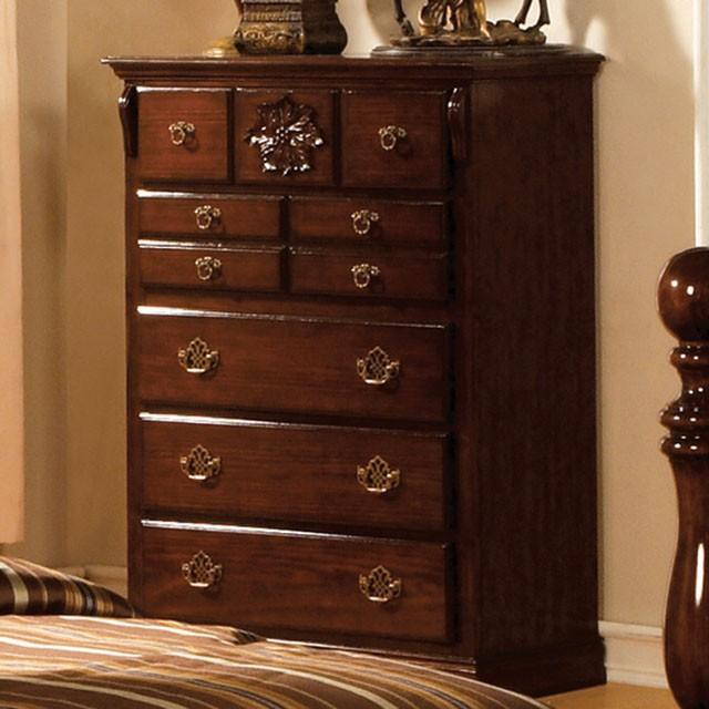 Tuscan II Glossy Dark Pine Chest image