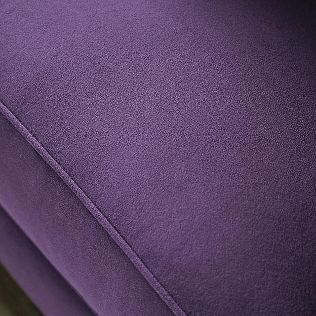 Sisseton Purple Sofa