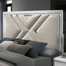Emmeline Bed Silver & White