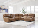 DeepWakes Power Reclining Sectional with Chaise