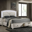 EK Bed w/Storage & LED