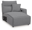 Modmax II Reclining Sectional with Double Chaise and Audio Consoles