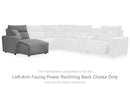 Modmax II Reclining Sectional with Double Chaise and Audio Consoles