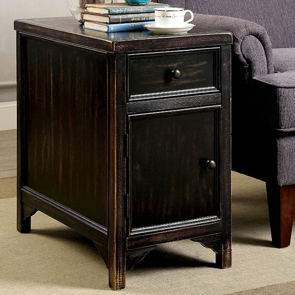 MEADOW Antique Black Side Table image