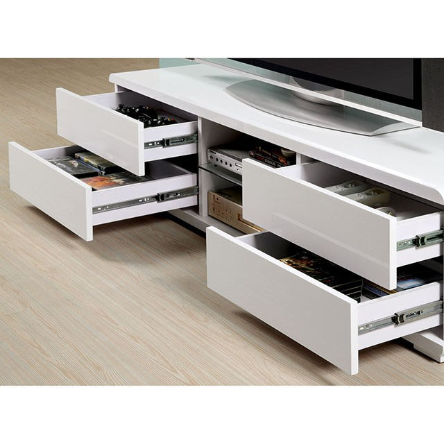 Cerro White 59" TV Console, White