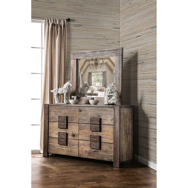 AVEIRO Rustic Natural Tone Dresser