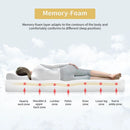 Artemisia 8" Cal. King, E.King, Full, & Queen Memory Foam Mattress