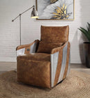 Power Motion Recliner w/Swivel