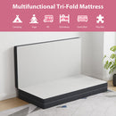 Hollyhock 3" Full Tri-Fold Memory Foam Topper