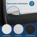 Hollyhock 4" Twin XL Tri-Fold Memory Foam Topper