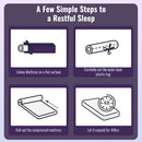 Nasturtium 10" Queen Bamboo Charcoal Infused Memory Foam