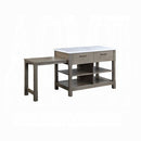 Feivel Kitchen Island With Pull Out Table
