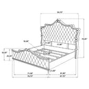 Antonella Panel Bed