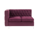 Modular - Armless Loveseat w/2 Pillows