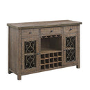 Server w/Cup Holder & Wine Rack