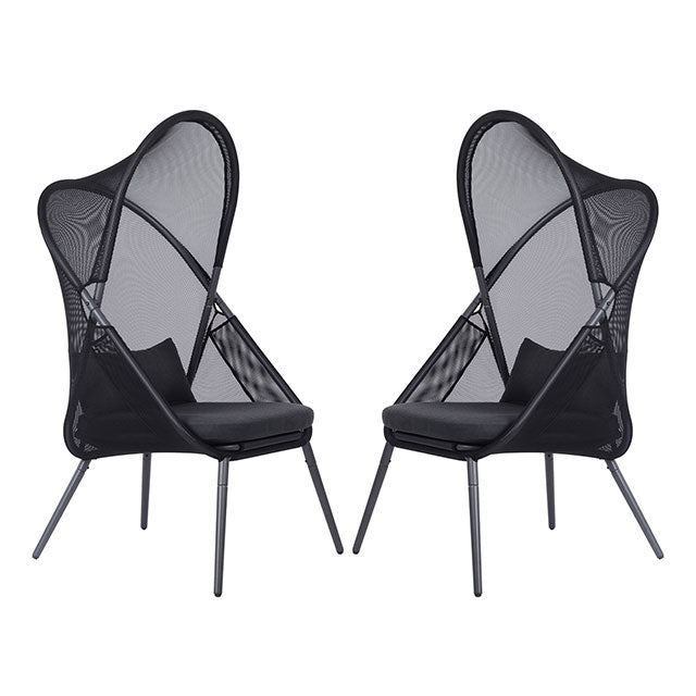 Alverta Foldable Chair (2/Ctn)